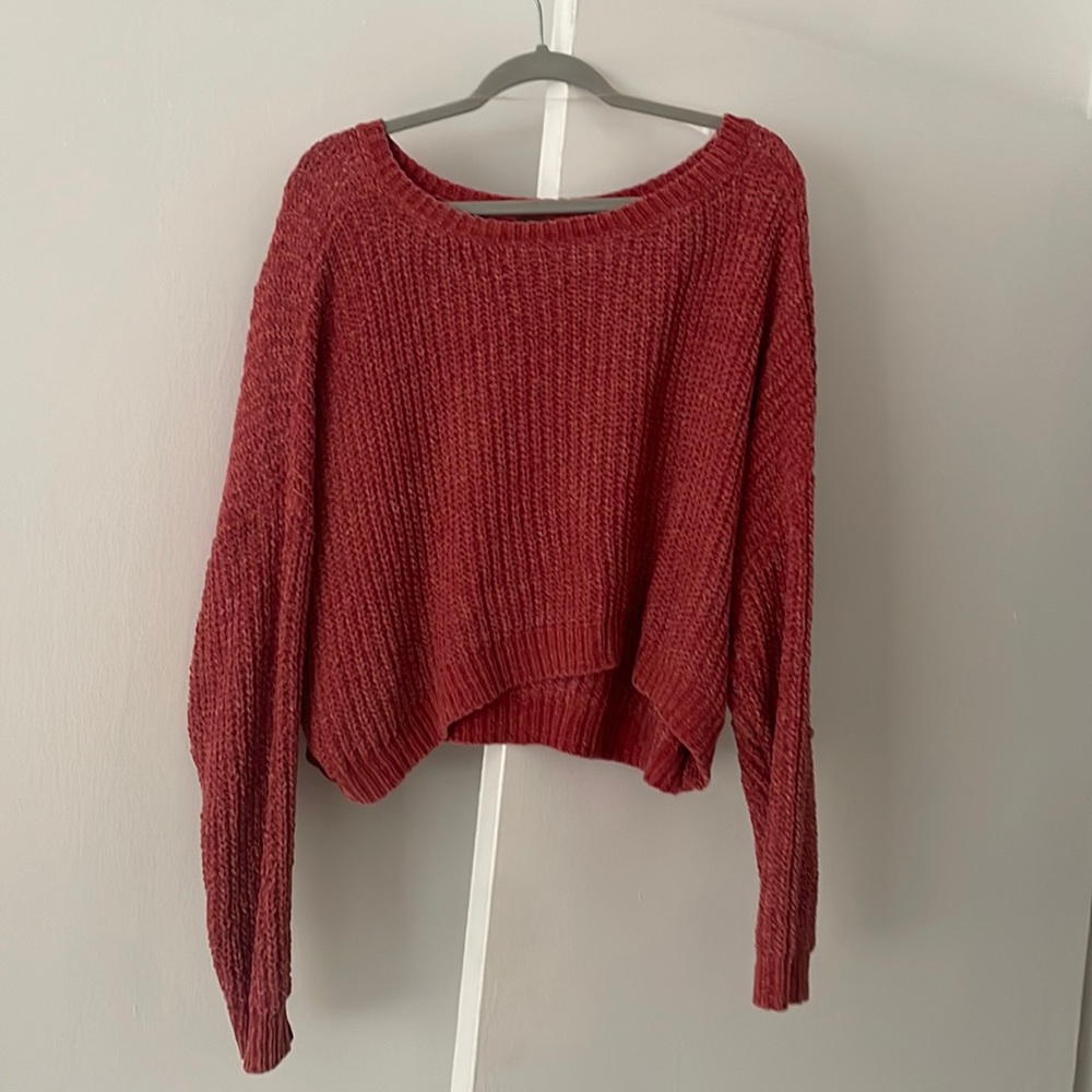 Cropped sweater
